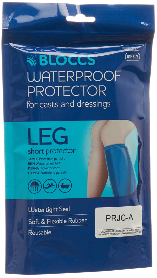 BLOCCS Bad Dusch Wasserschutz Bein 29-49+/66cm Erw