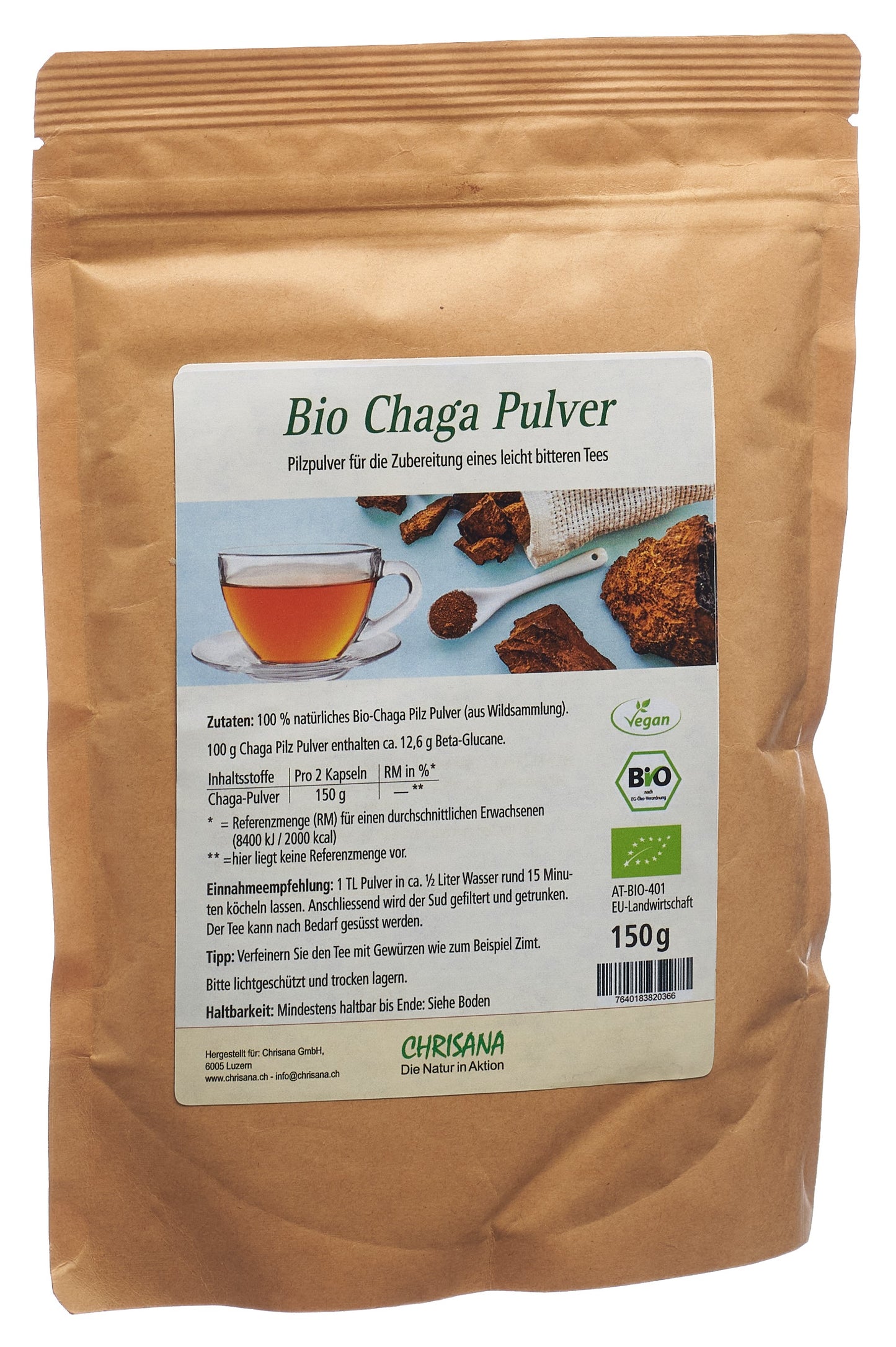 CHRISANA Bio Chaga Plv