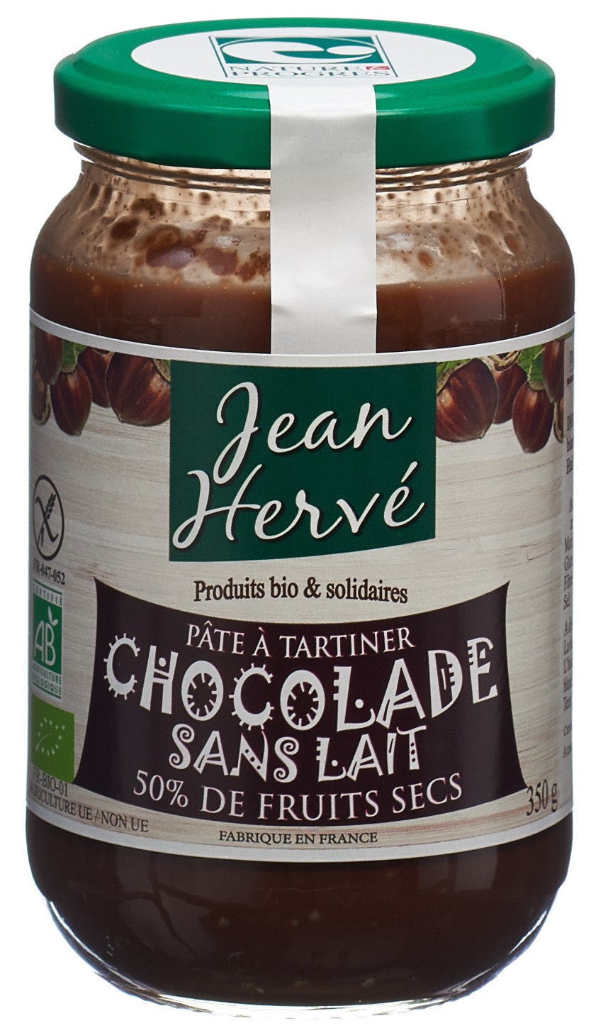 JEAN HERVE Pâte Chocolat sans Lait