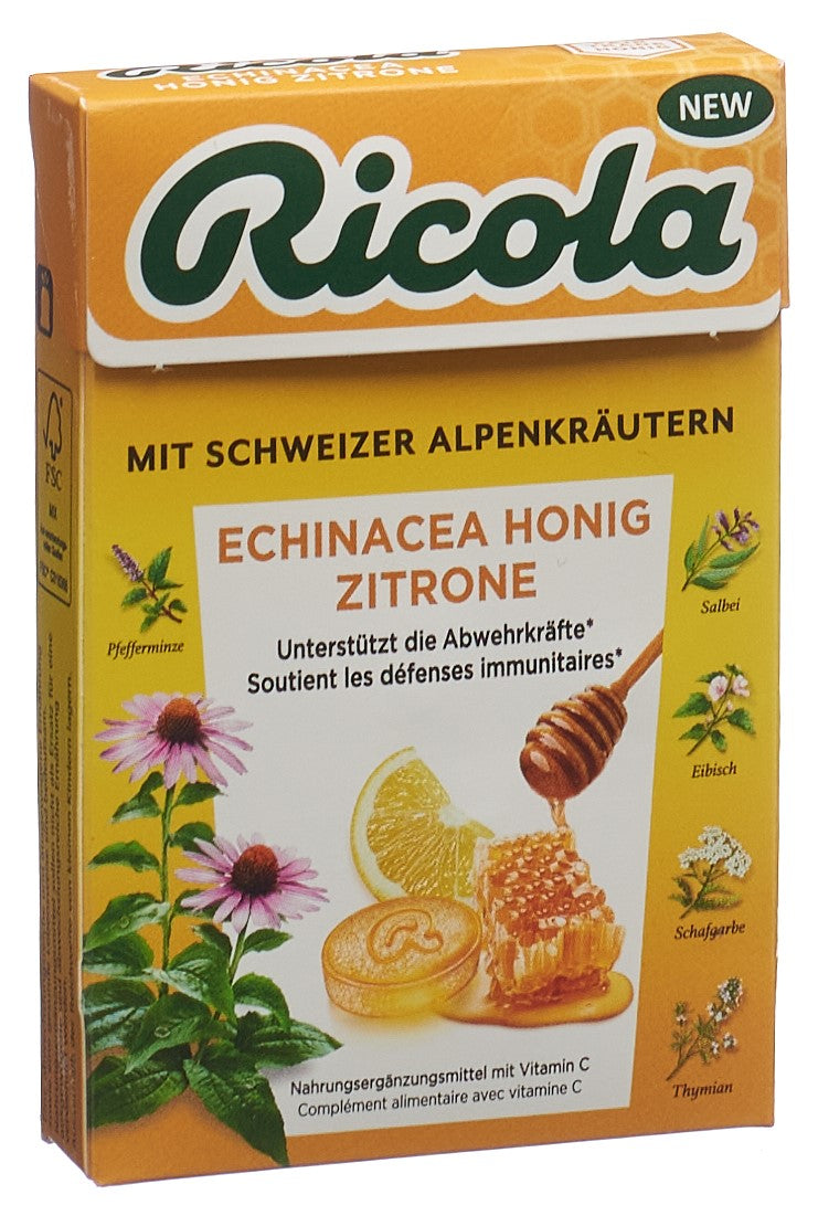 RICOLA Echinacea Honig Zitrone m Zucker