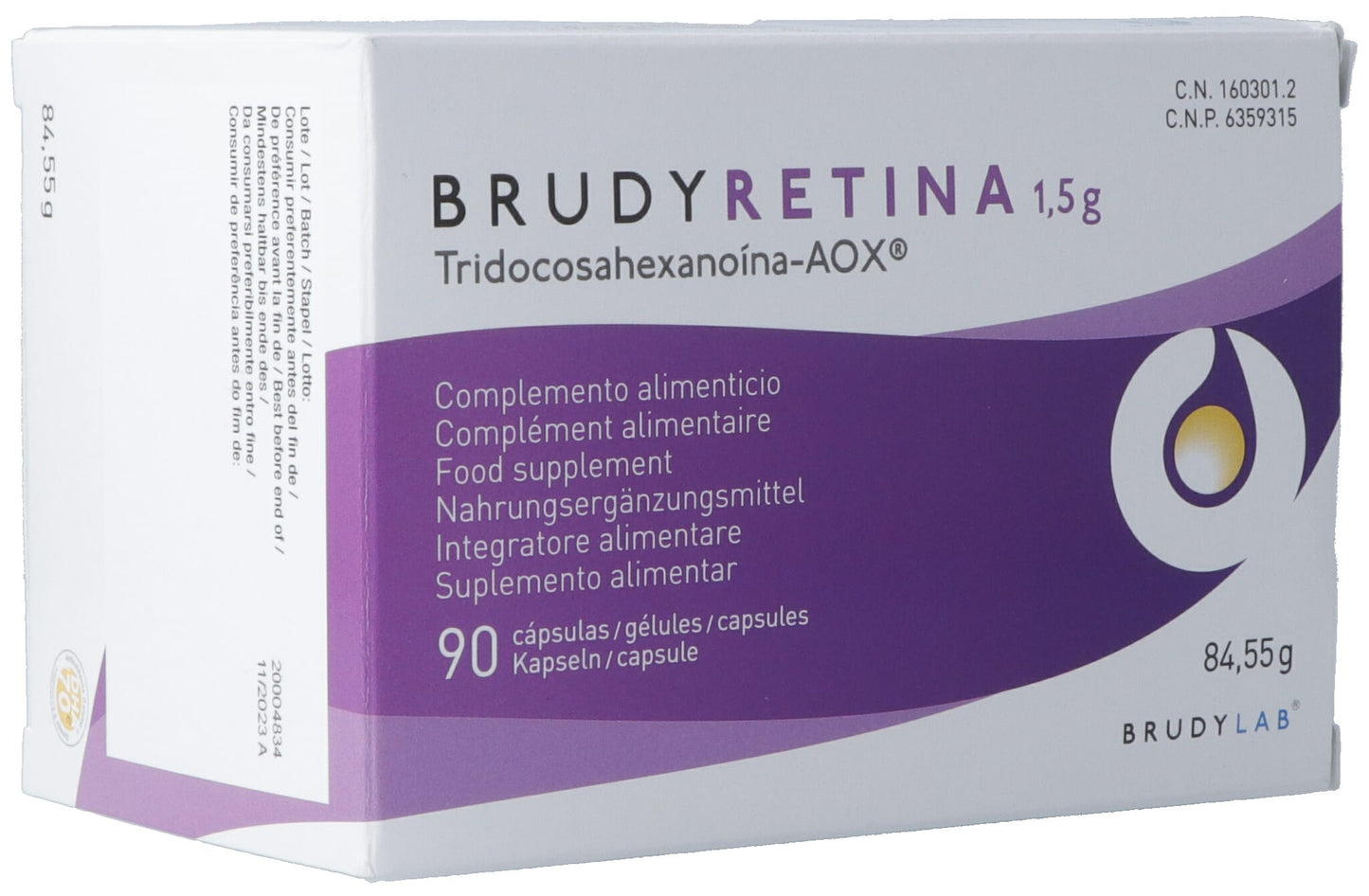 BRUDYRETINA Kaps 1.5 g