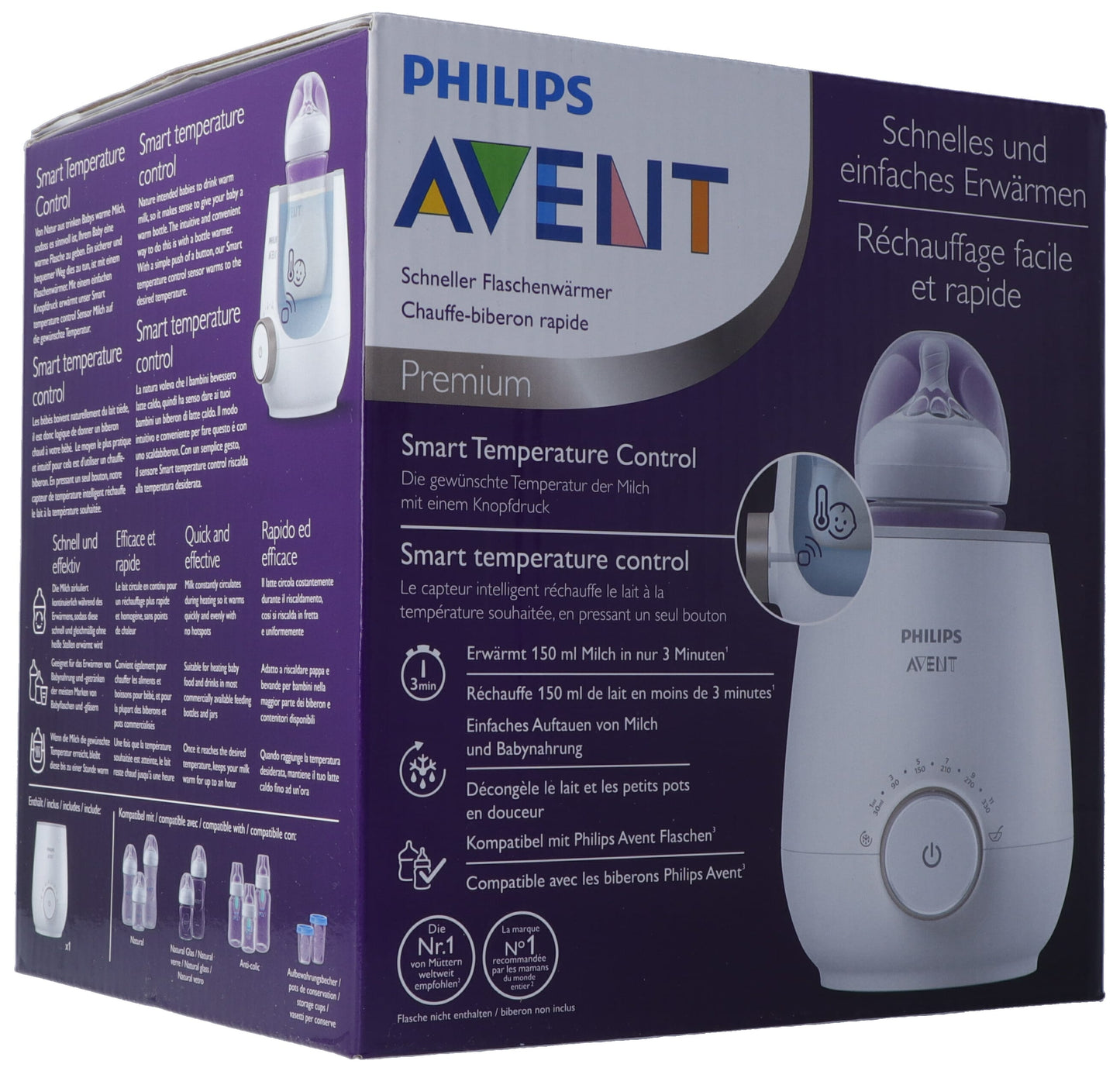PHILIPS AVENT Flaschenwärmer schnell SCF358/02