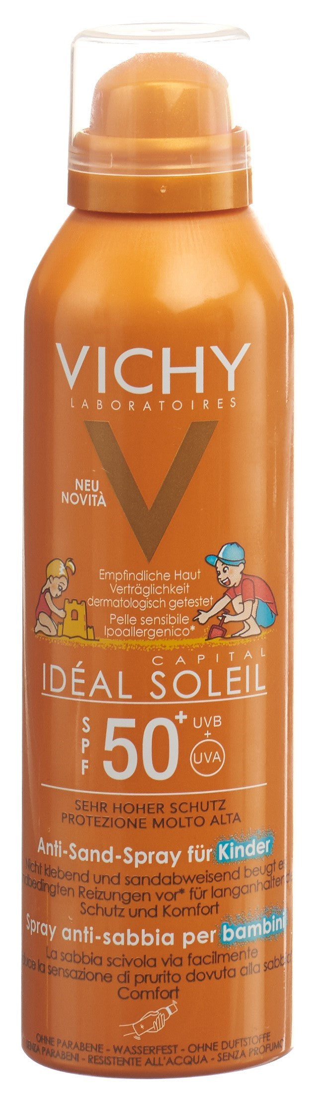 VICHY Ideal Soleil Anti-Sand Kinder LSF50+