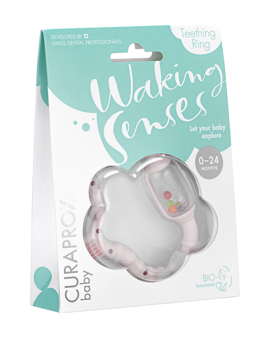 CURAPROX baby Beissring pink