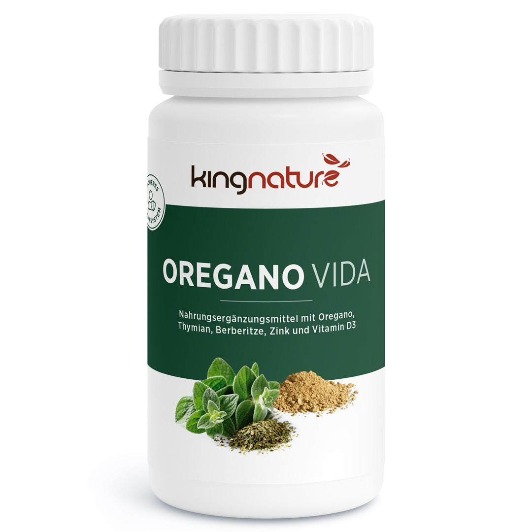 KINGNATURE Oregano Vida Kaps 614 mg