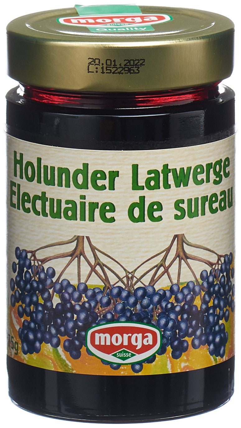 MORGA Konfitüre Holunder Latwerge