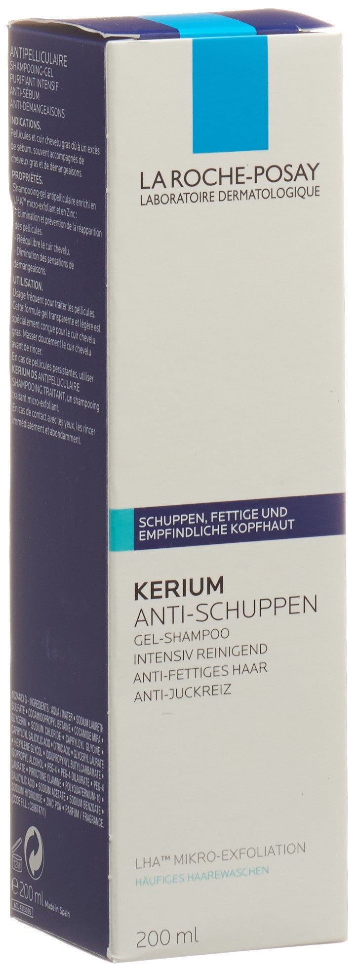 ROCHE POSAY Kerium Antischupp fetti Haar