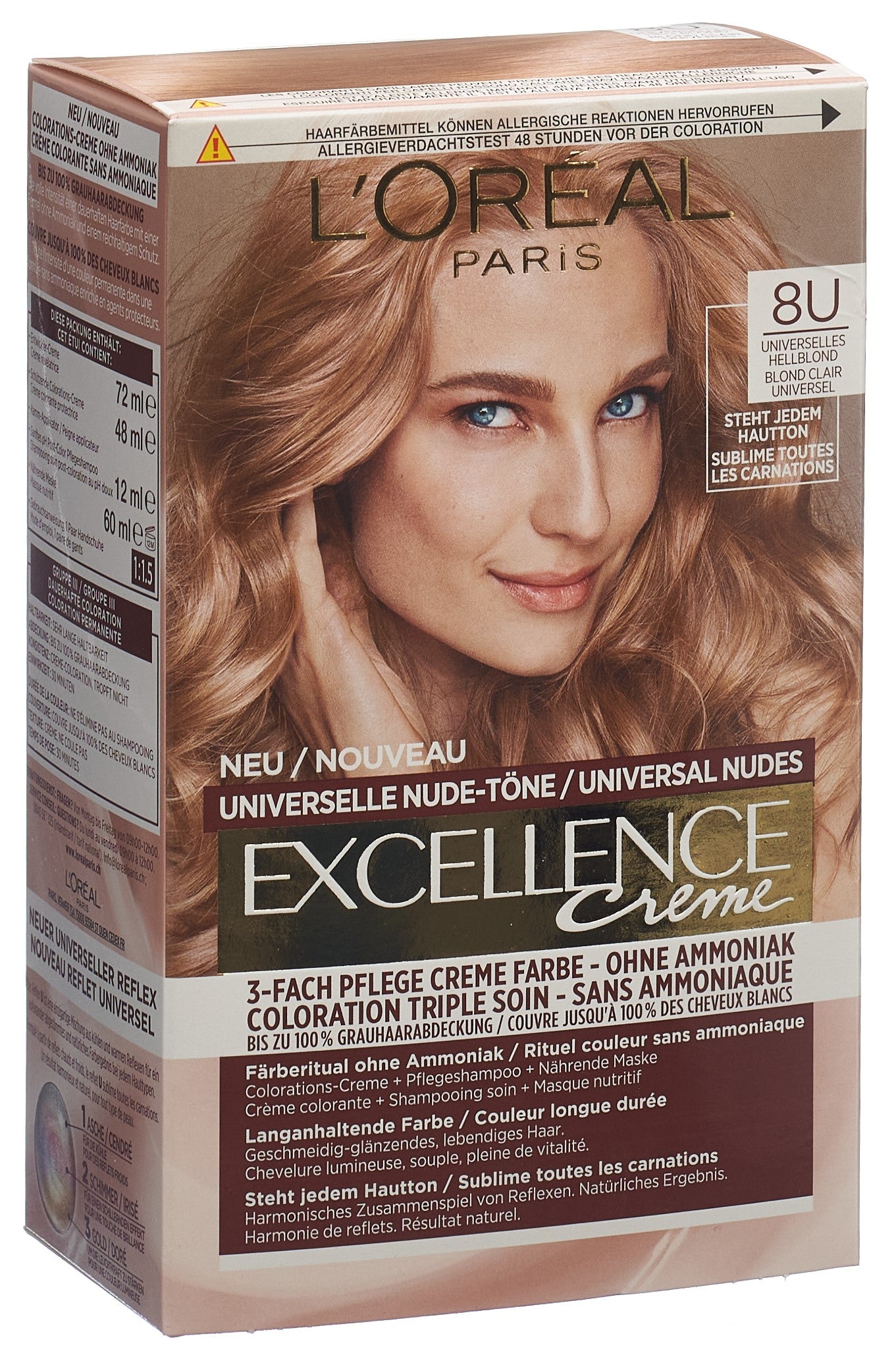 EXCELLENCE Universelle Nudes lichtblond