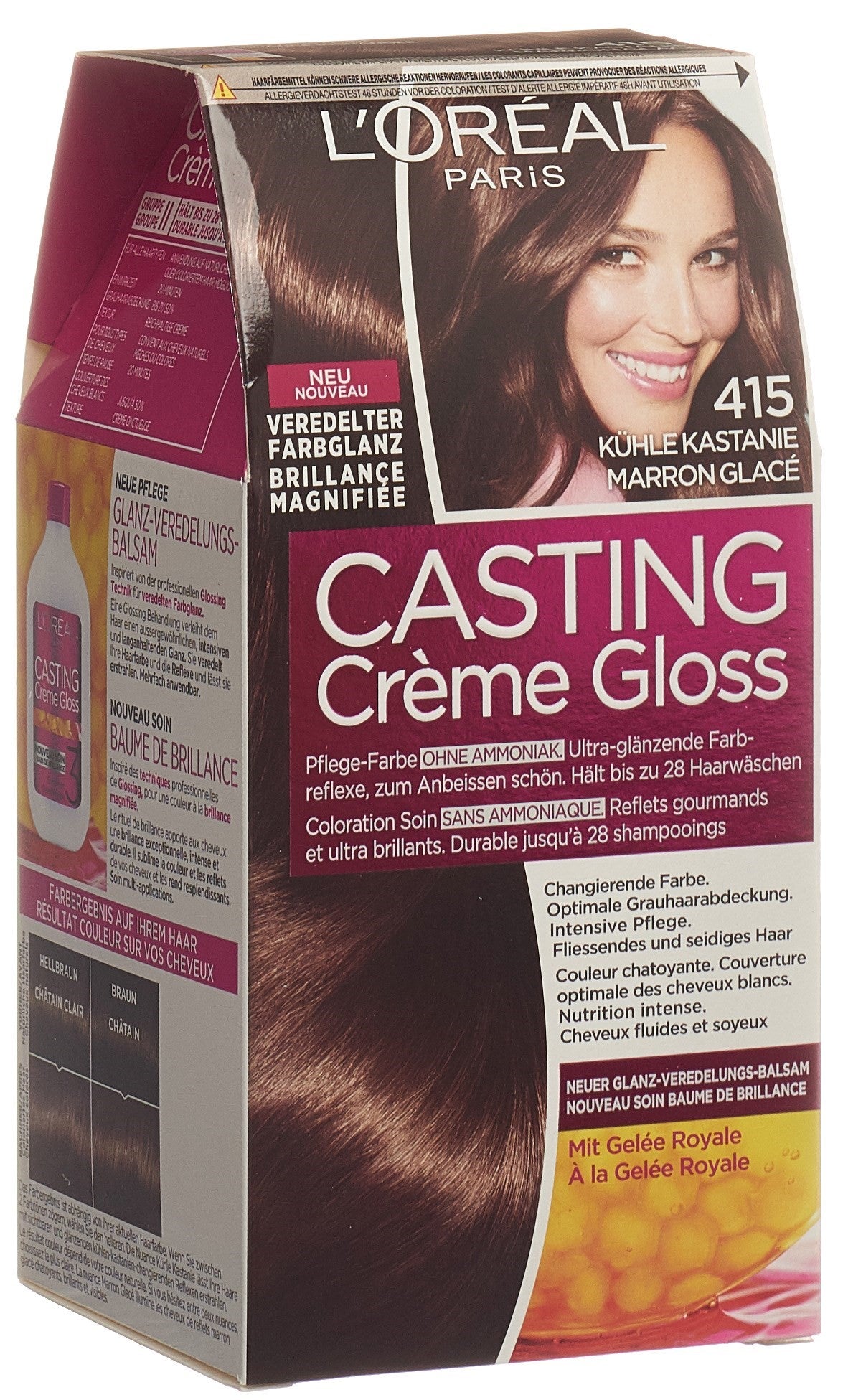 CASTING Creme Gloss 415 kühle kastanie