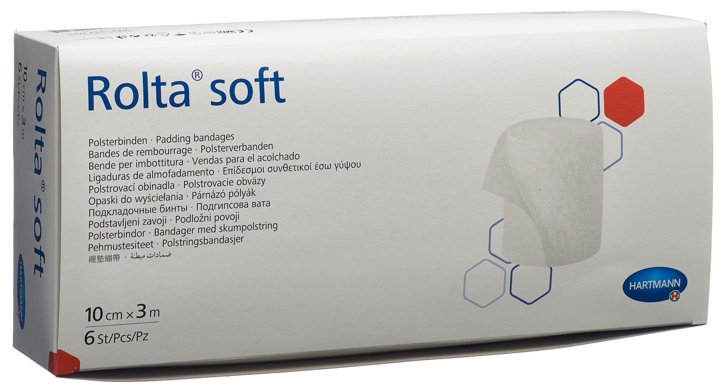 ROLTA SOFT Wattebinde 10cmx3m synthetisch