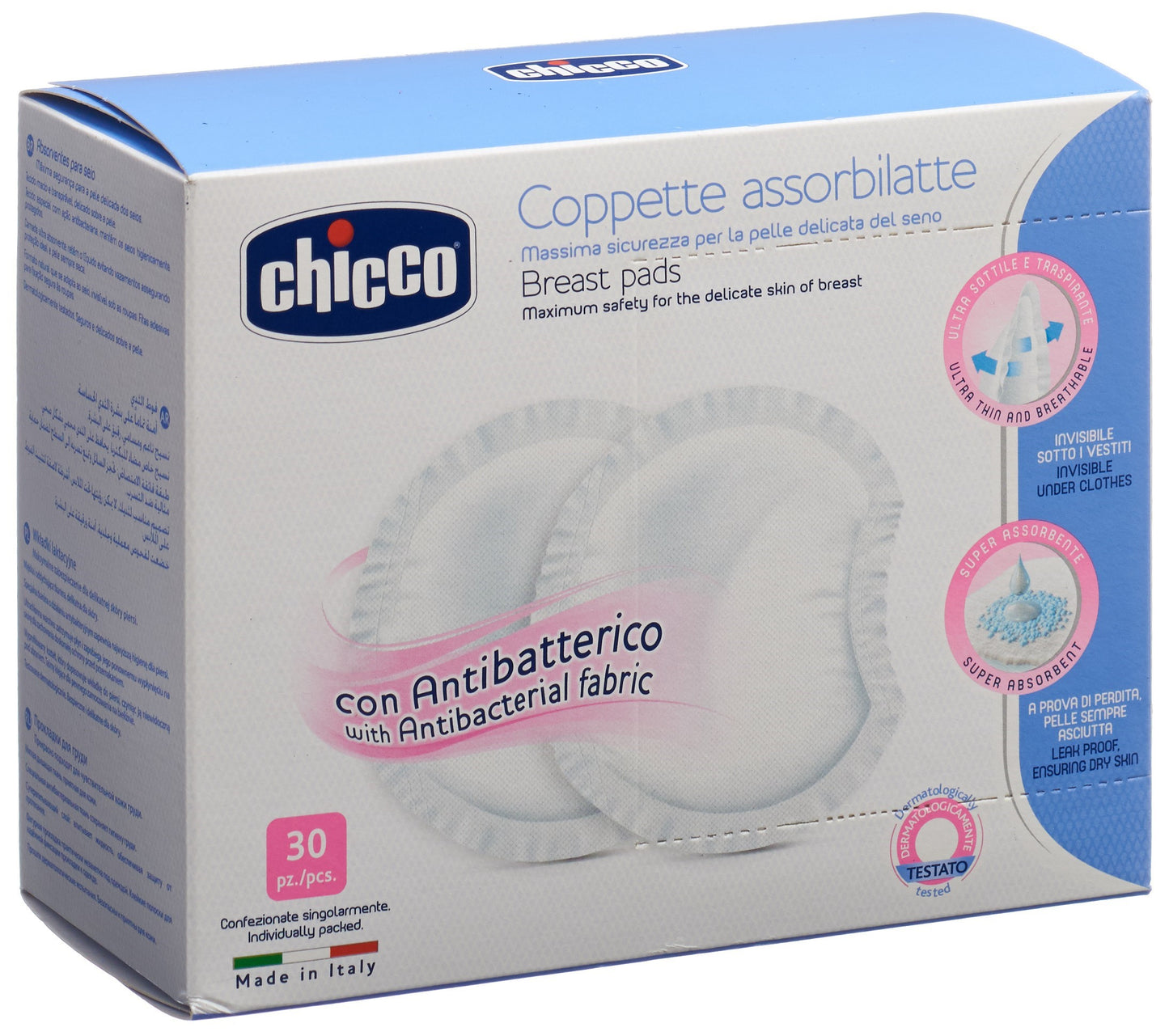 CHICCO Stilleinlage leicht u sicher antibak