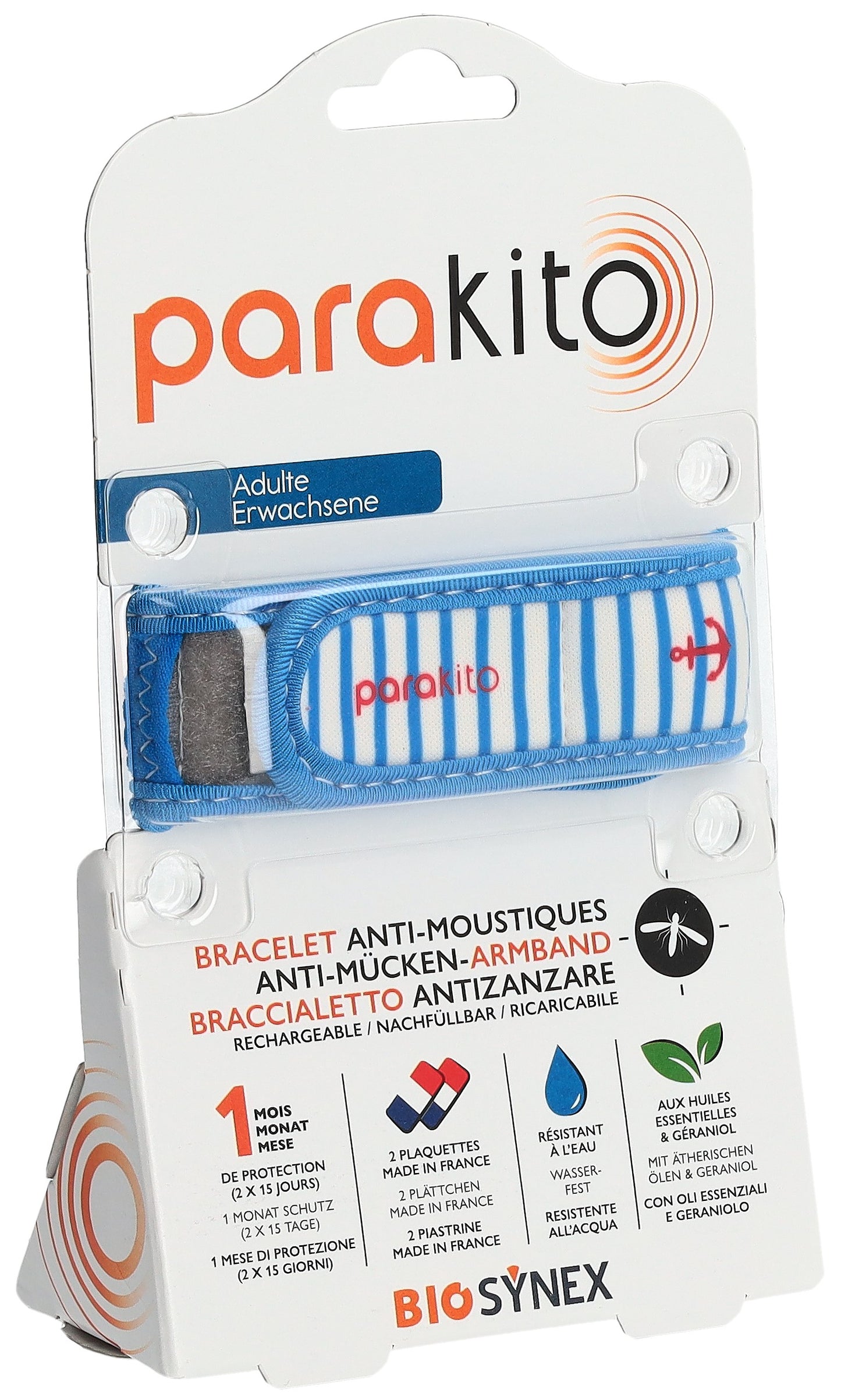 PARAKITO Armband Erwachsene Optik marineblau