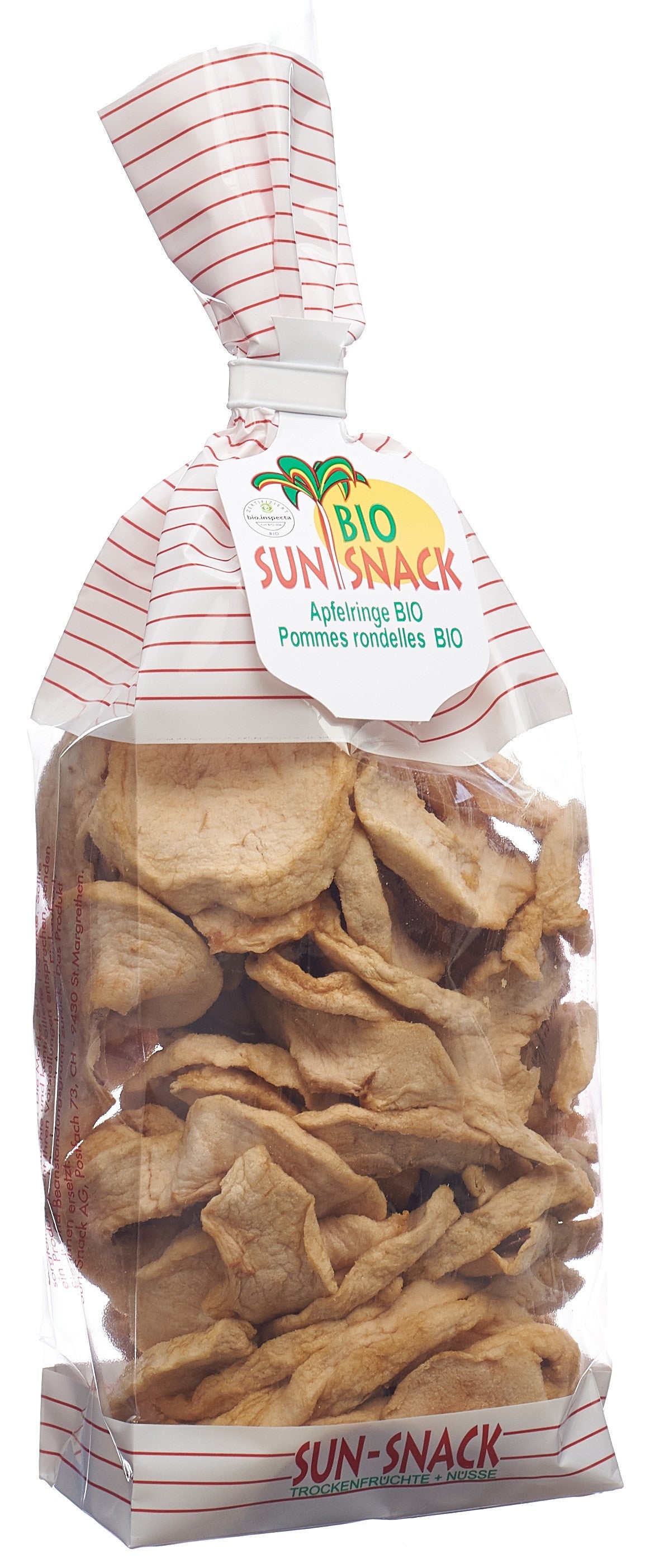 BIO SUN SNACK Apfelringe Bio