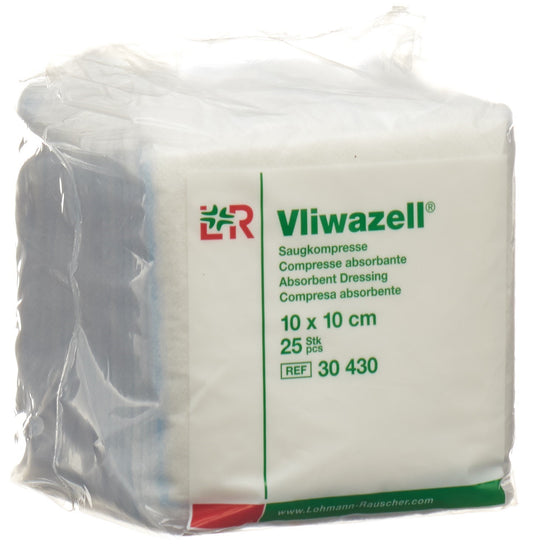 VLIWAZELL Saugkompresse 10x10cm