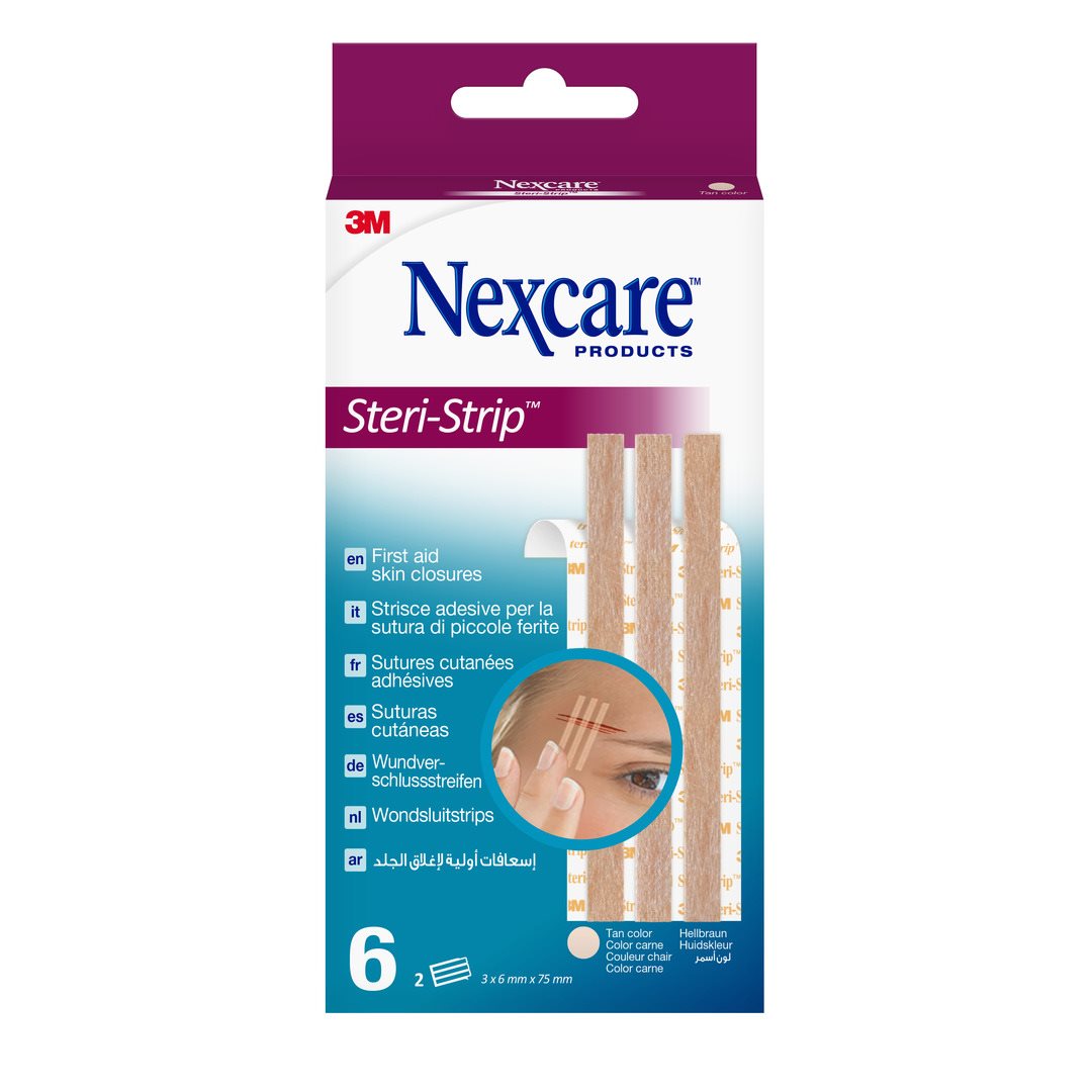 3M NEXCARE Steri Strip 6x75mm beige