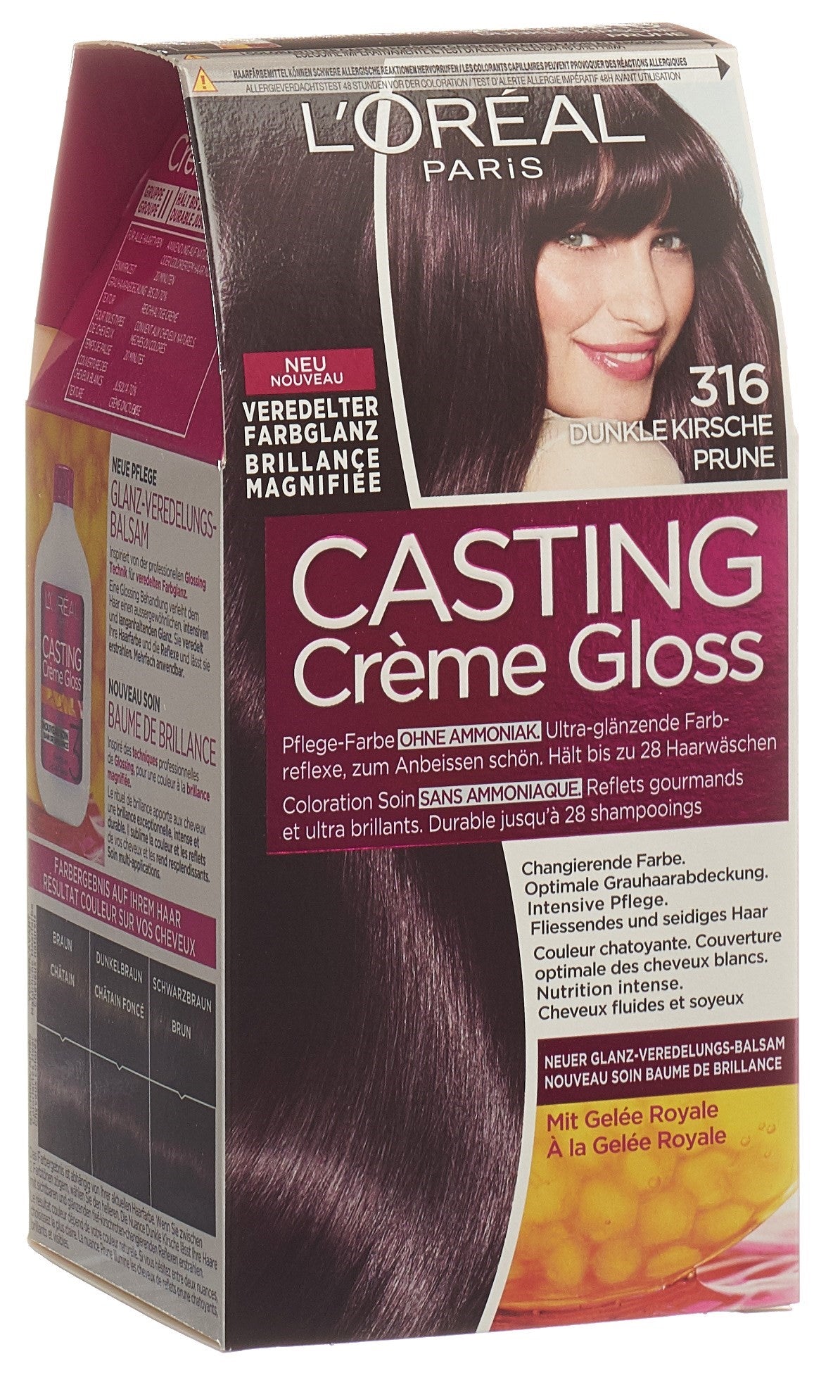 CASTING Creme Gloss 316 dunkle kirsche