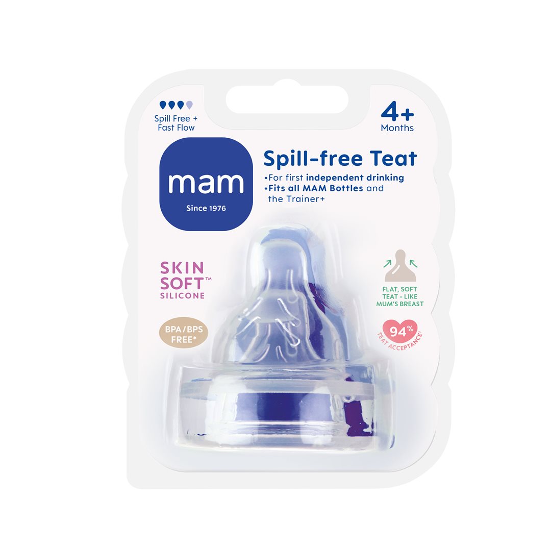 MAM Sauger tropffrei 4+m