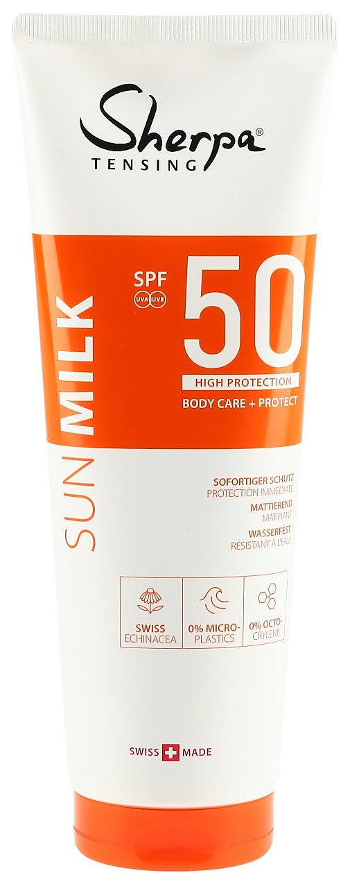 SHERPA TENSING Sonnenmilch SPF50