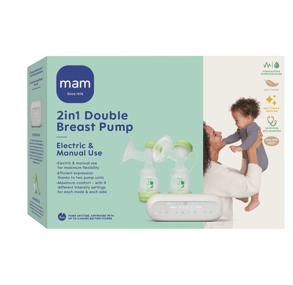 MAM 2in1 Doppelmilchpumpe elektrisch