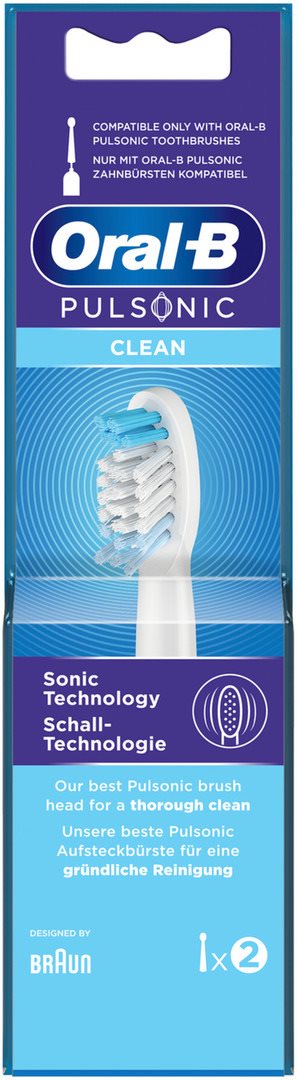 ORAL-B Aufsteckbürsten Pulsonic Clean (neu)