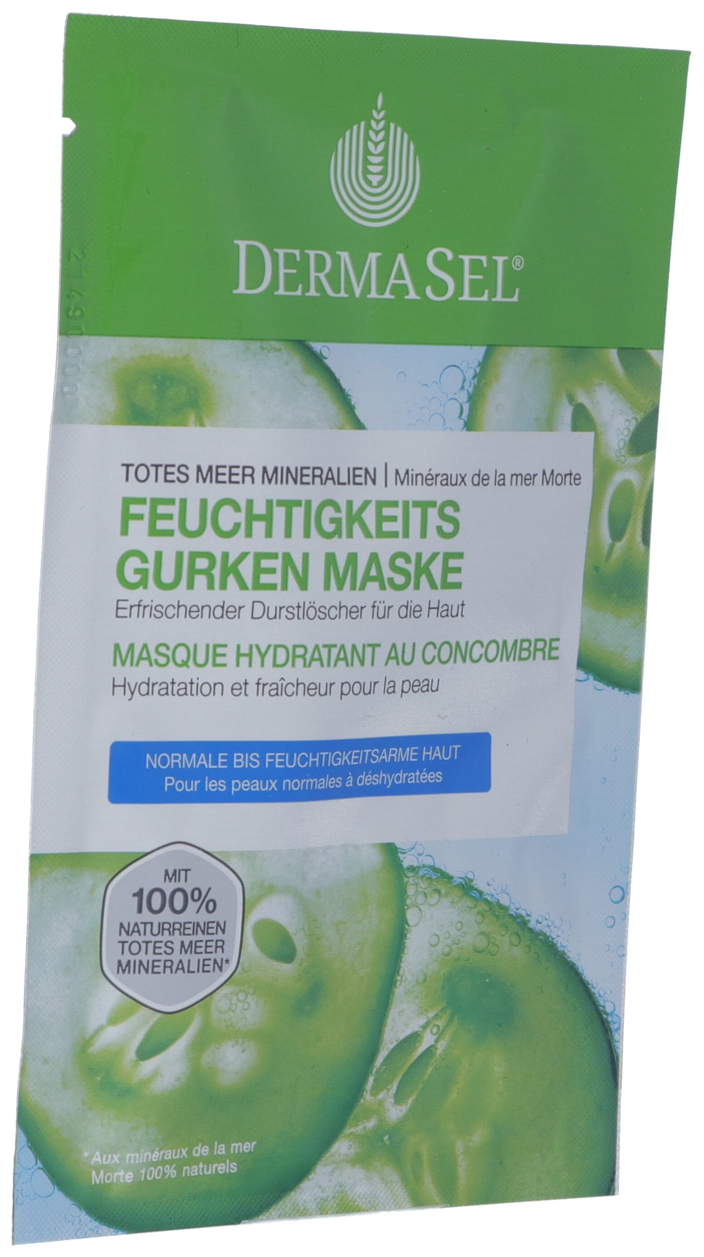 DERMASEL Maske Feuchtigkeit D/F
