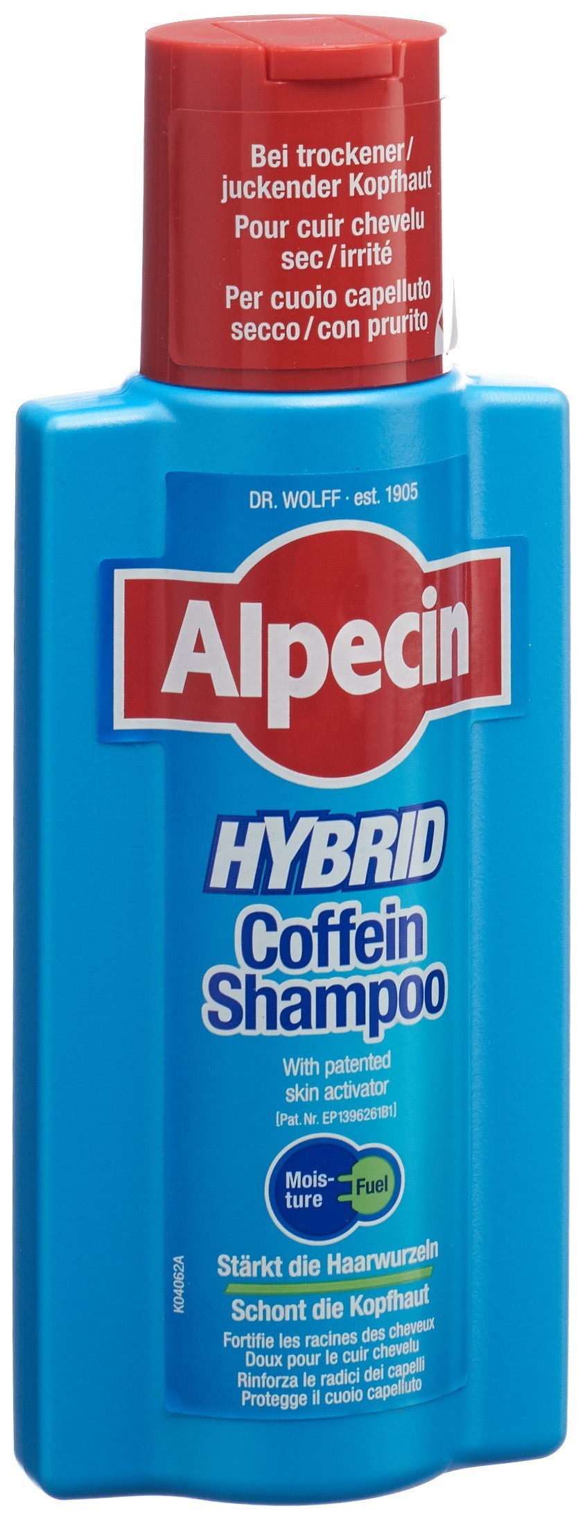 ALPECIN Hybrid Coffein Shampoo D/I/F