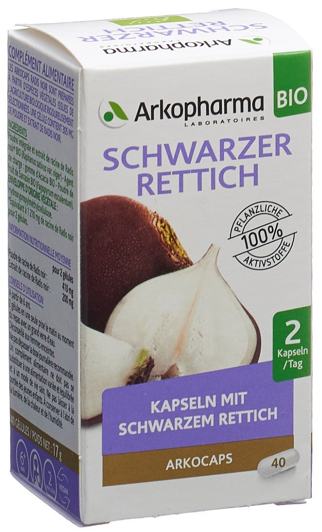 ARKOCAPS Schwarzer Rettich Kaps Bio