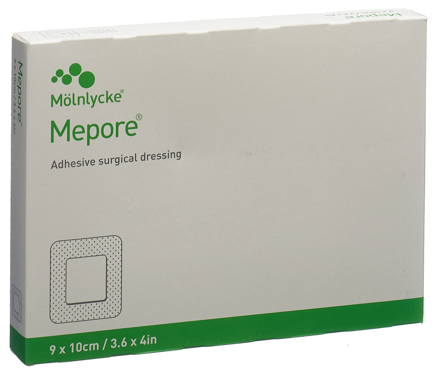 MEPORE Wundverband 10x9cm Wundkiss 4.5x6cm