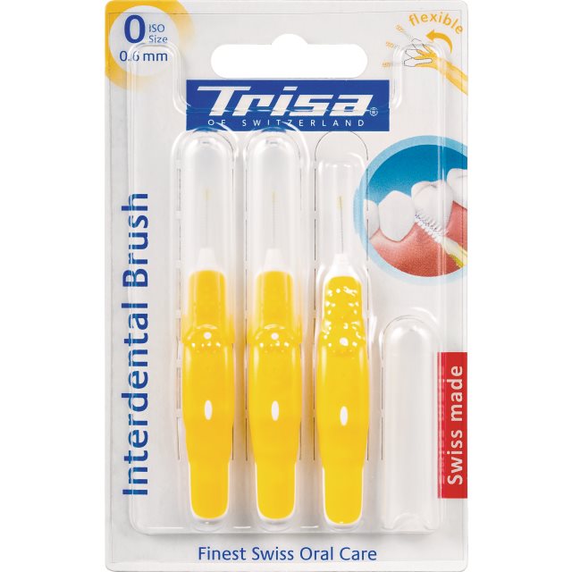 TRISA Interdental Brush ISO 0 0.6mm