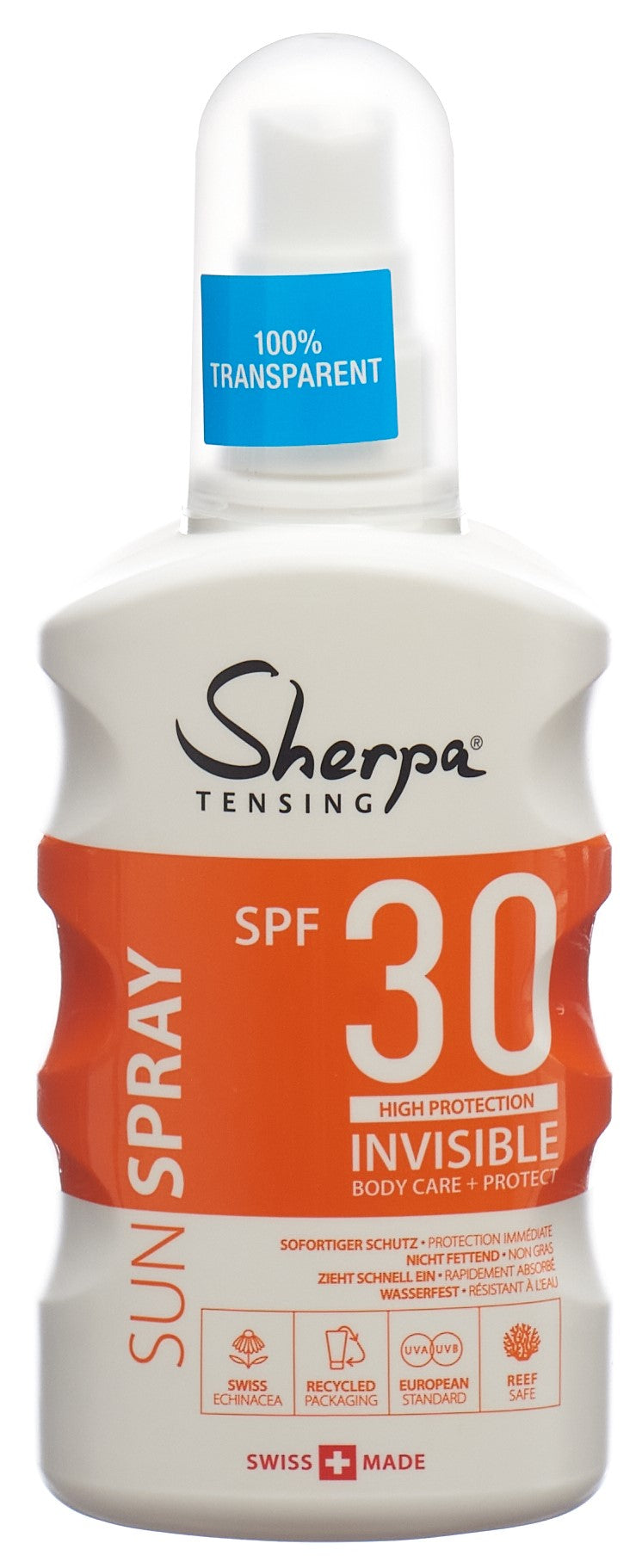 SHERPA TENSING Sonnenspray SPF30 Invisible