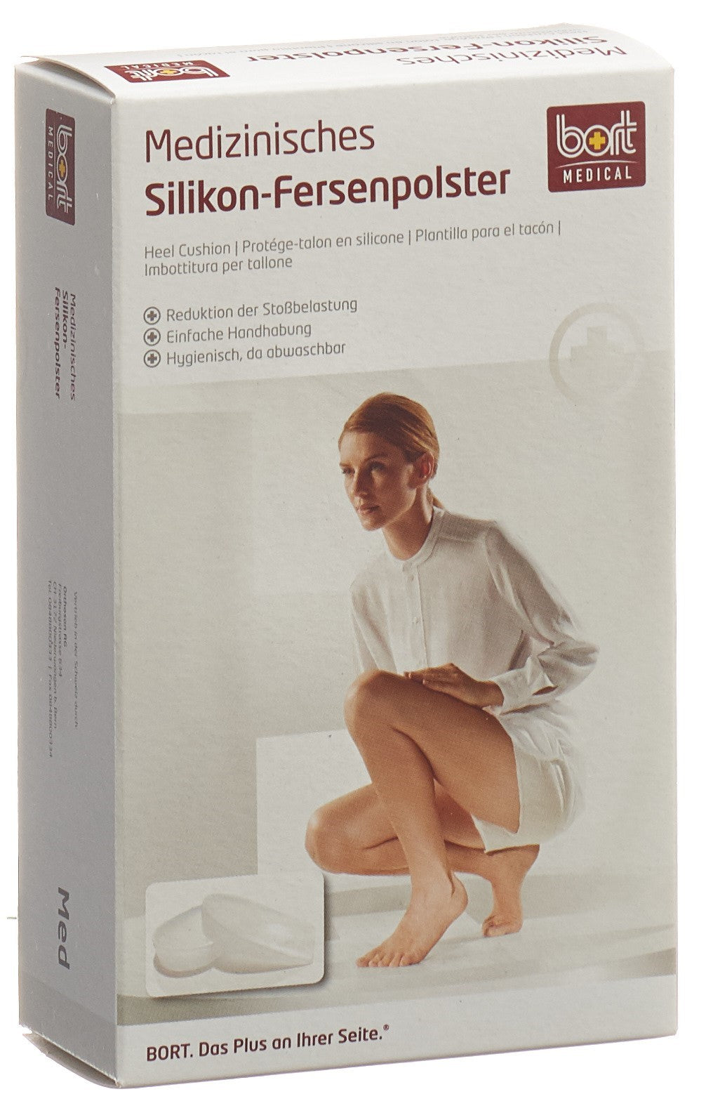 BORT Silikon-Fersenpolster L-44