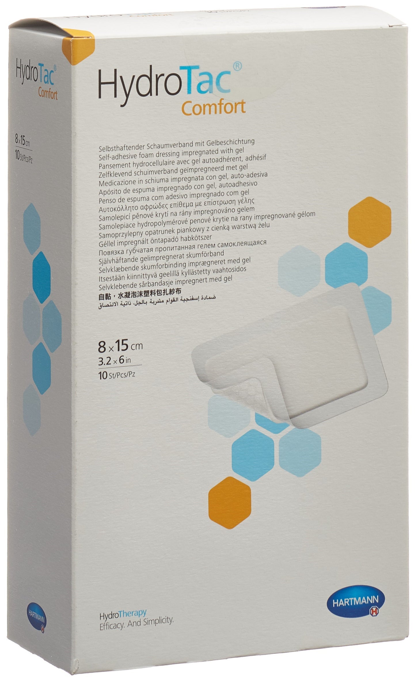 HYDROTAC Comfort Wundverband 8x15cm st