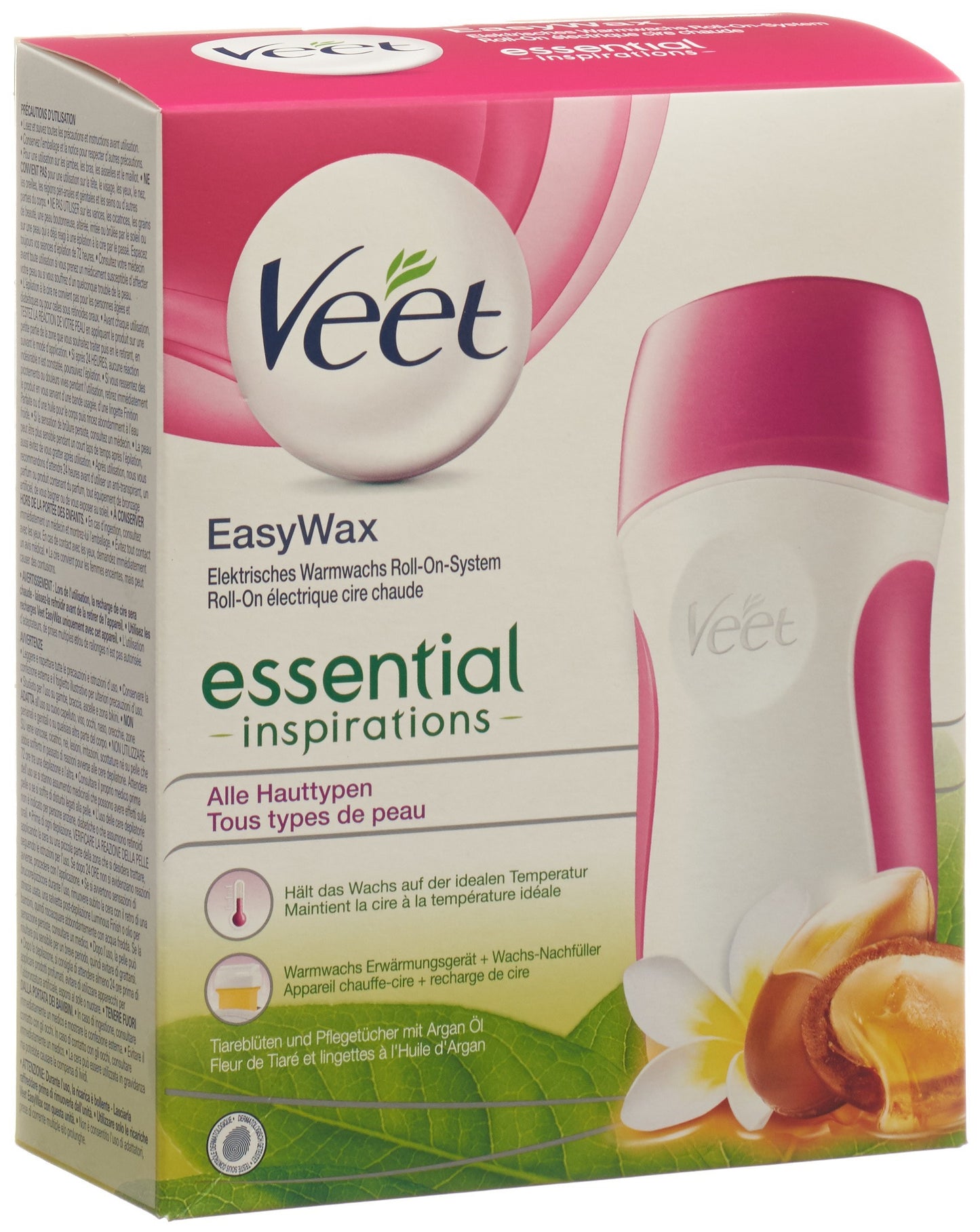 VEET EasyWax Sensitive Roll-On Set natural