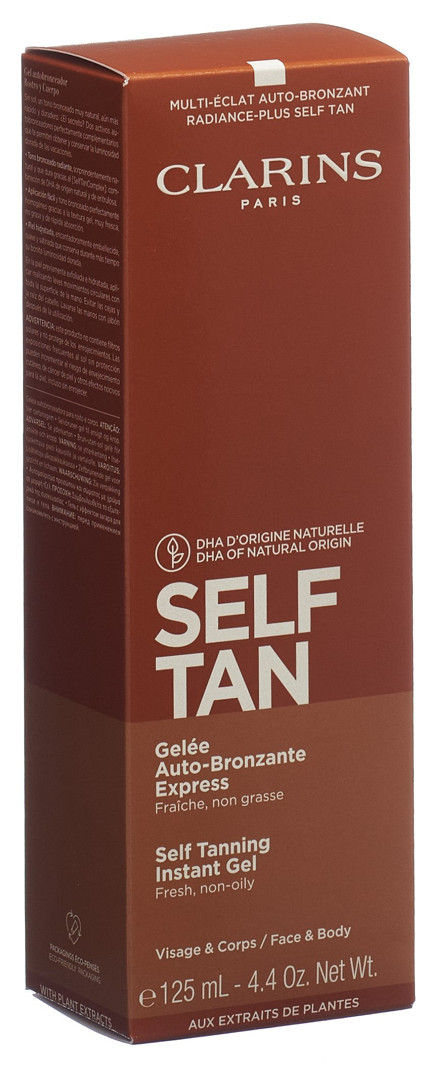 CLARINS SOLAIRE Auto Bronzant Gel