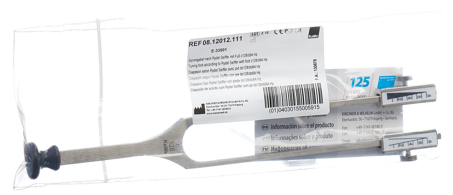 KAWE Stimmgabel Rydel Seiffer C128/C64 mit Dämpfer