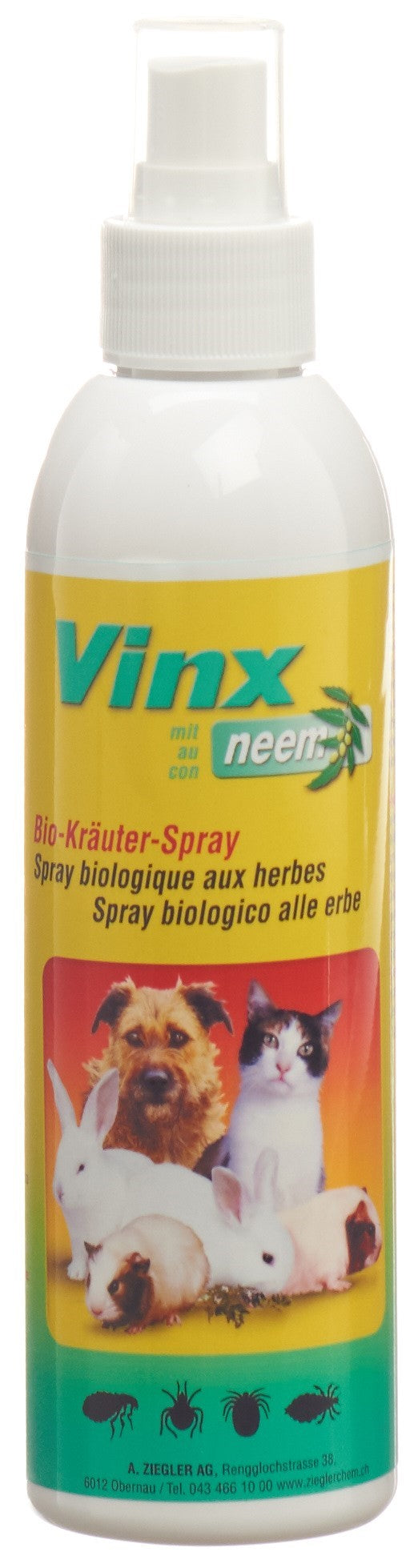 VINX Neem Kräuter Pump Spray Bio