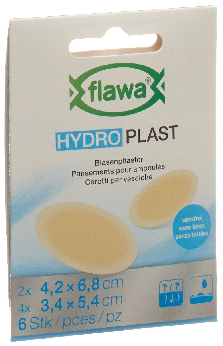 FLAWA HYDRO PLAST Blasenpflaster 2 Grössen
