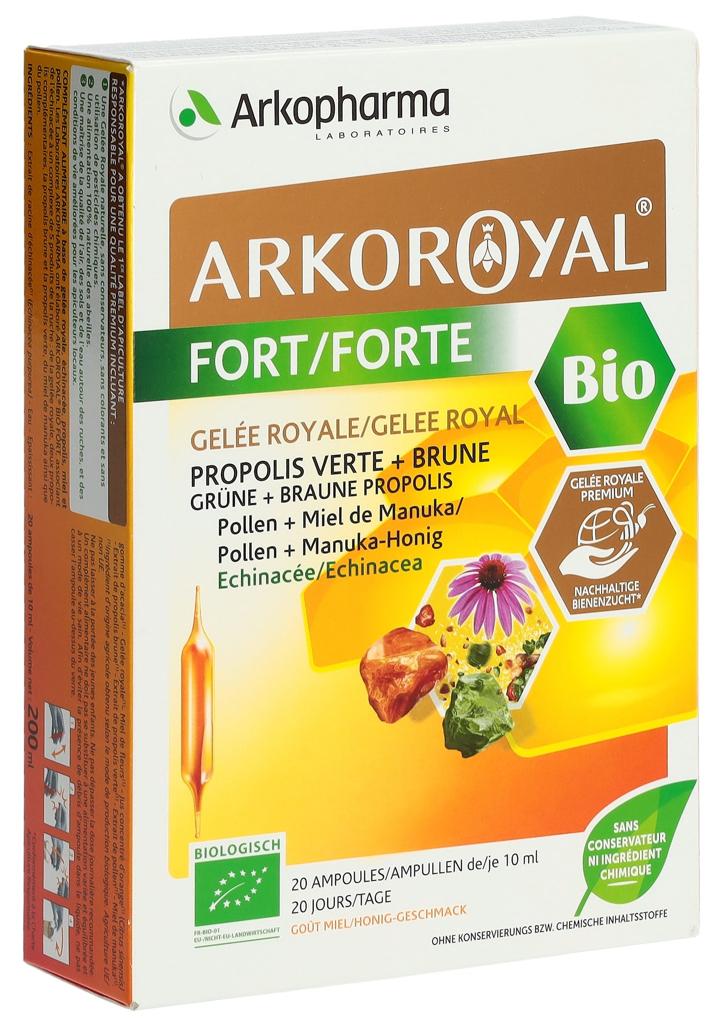 ARKOROYAL Gelée Royale Forte Bio