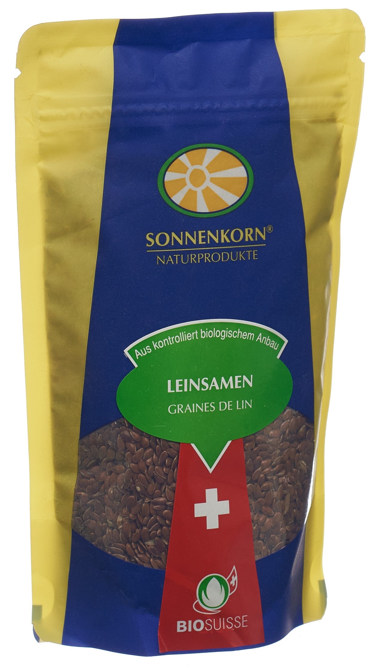 SONNENKORN Leinsamen Bio Knospe