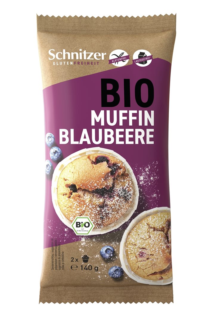 SCHNITZER Bio Muffin Blaubeere