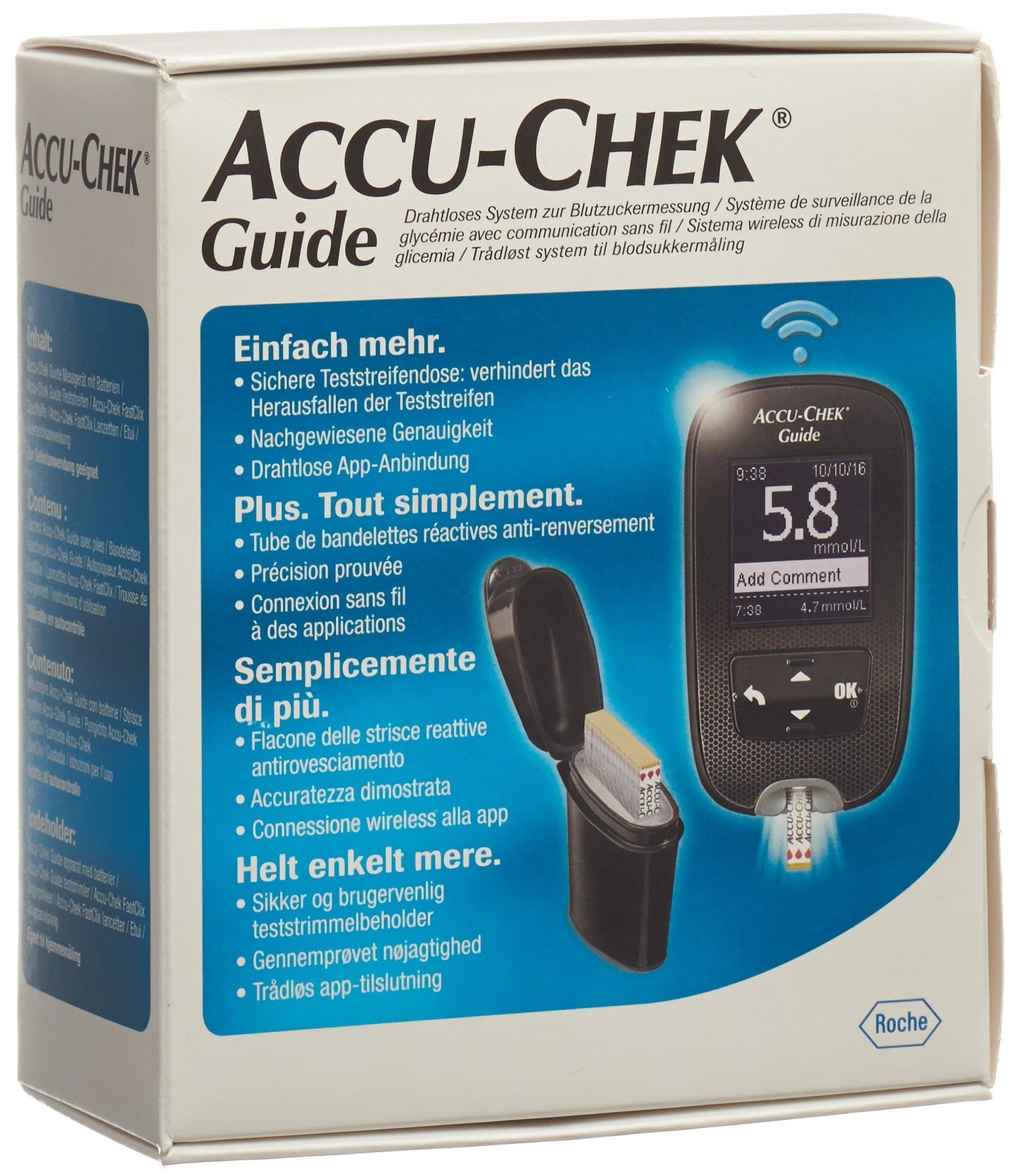 ACCU-CHEK Guide Set mmol/l inkl 1x10 Tests