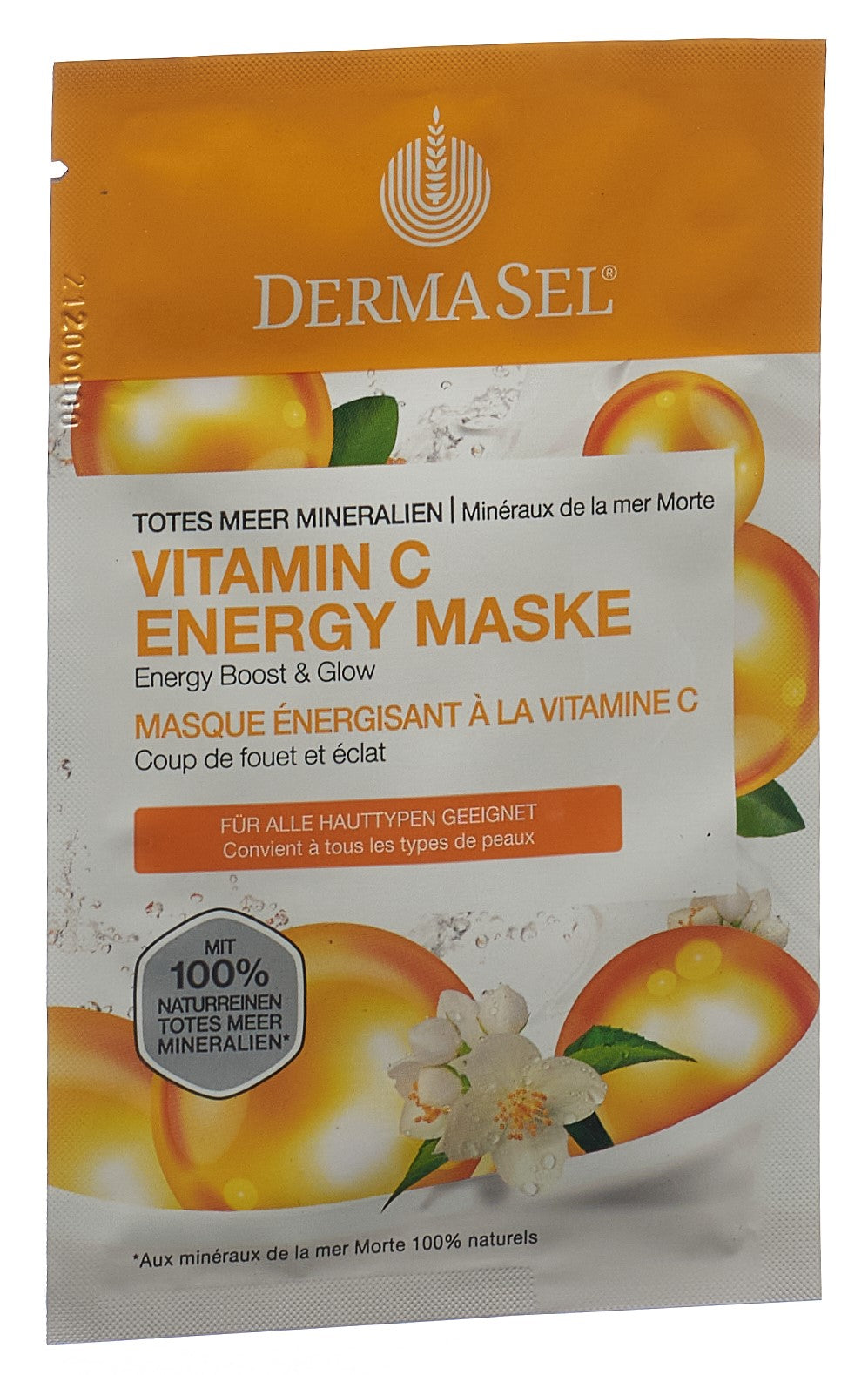 DERMASEL Maske Vitamin C Energie D/F