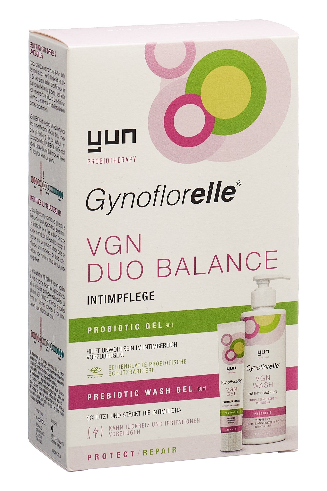GYNOFLORELLE VGN Balance Duo 20ml Gel + 150ml Wash