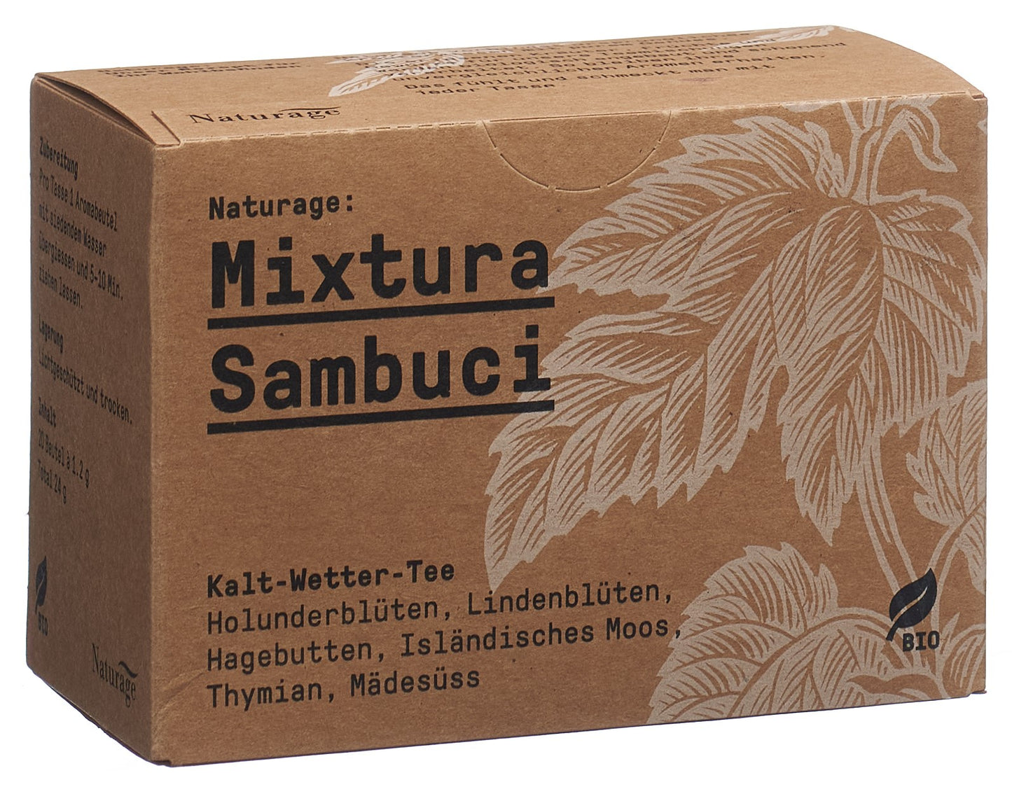 NATURAGE Kalt Wetter Tee Bio