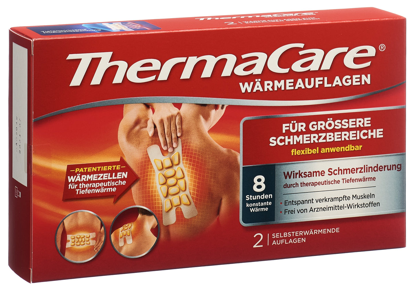 THERMACARE grössere Schmerzber Patch