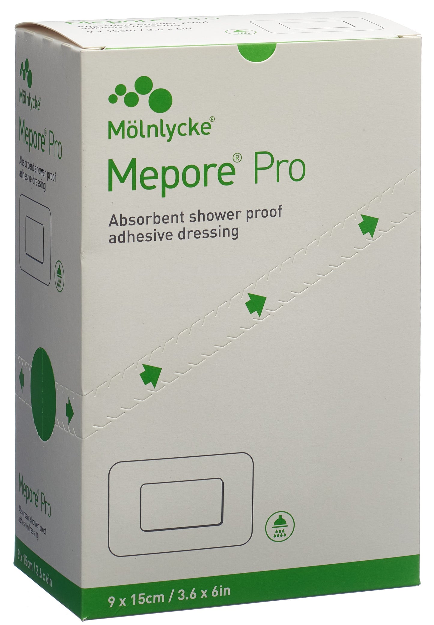 MEPORE PRO Wundv 15x9cm Wundk 9x5cm st (n)