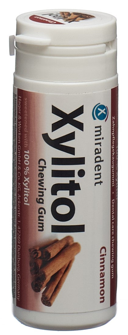 MIRADENT Xylitol Kaugummi Zimt