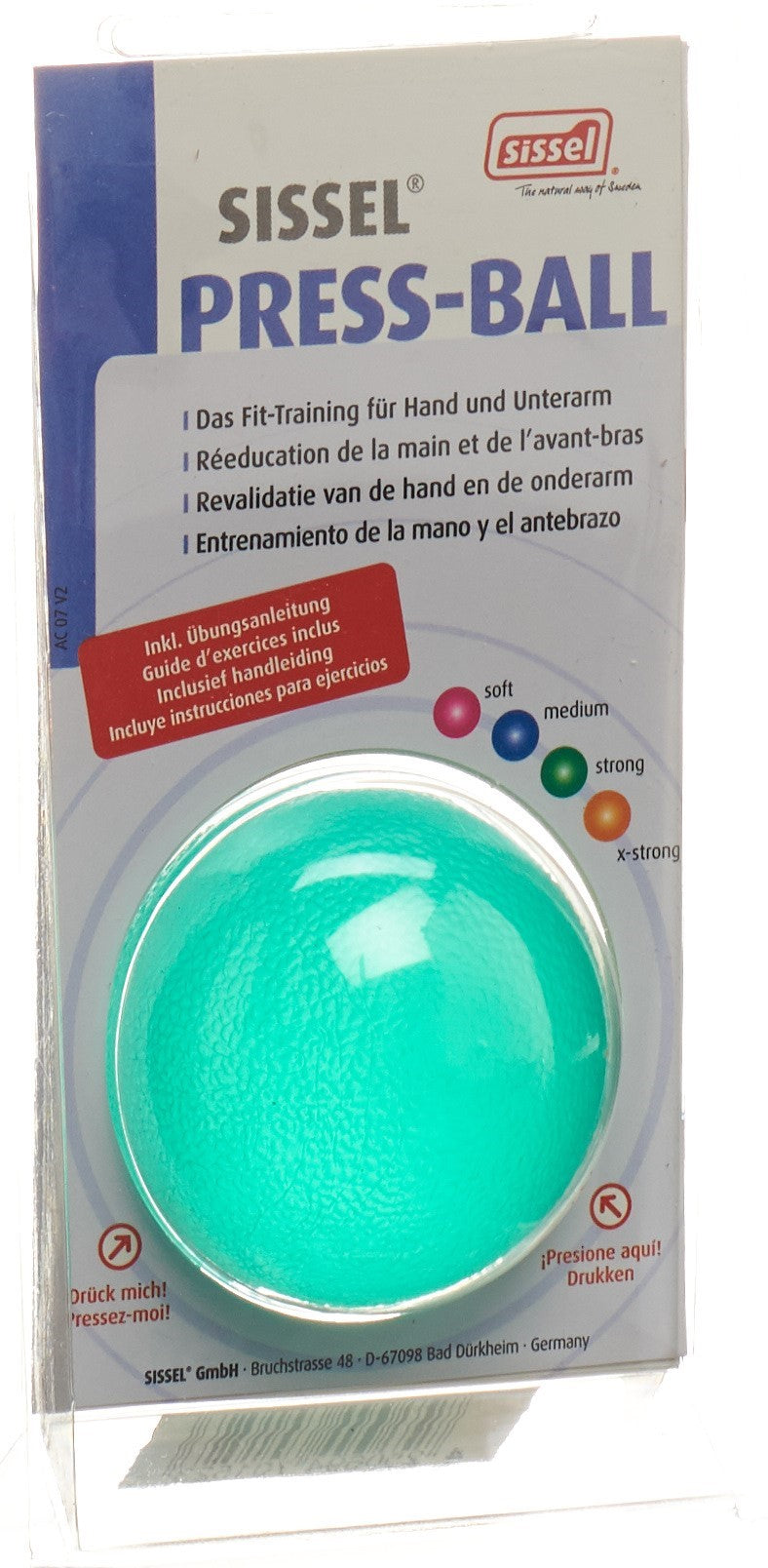 SISSEL Press Ball stark grün