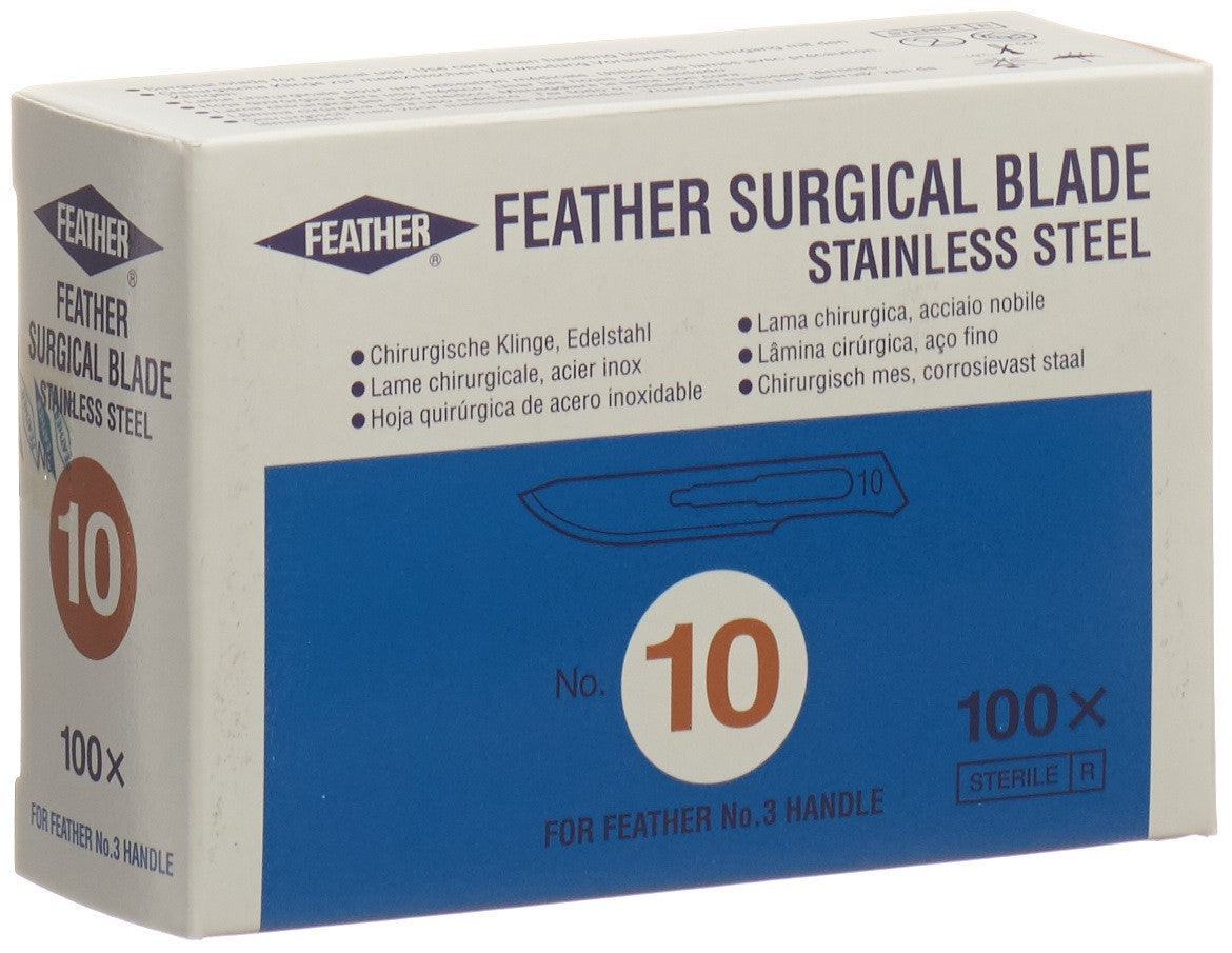 FEATHER Skalpellklingen steril Nr 10