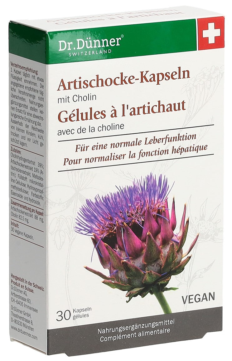 DÜNNER Artischocke Leberfunktion Kaps (neu)